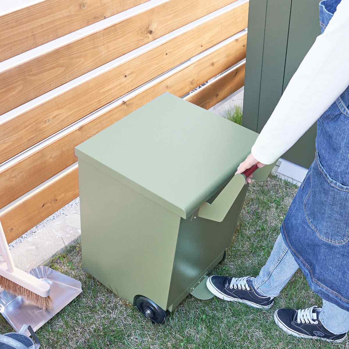 セトクラフト ゴミ箱 70L 屋外兼用 トラッシュカート （ ごみ箱 70