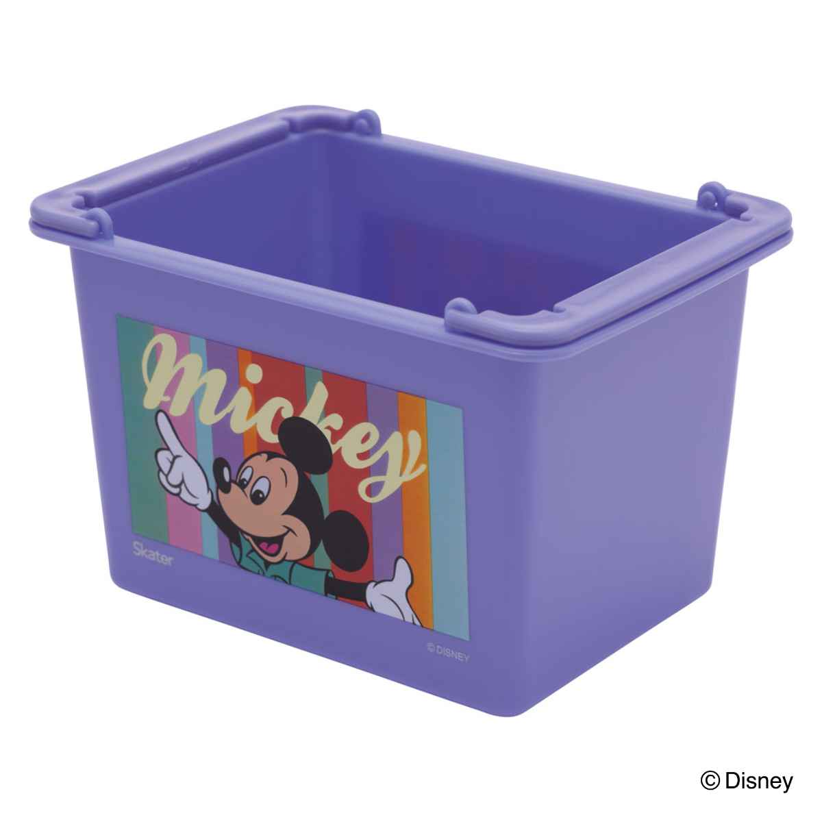 スケーター 収納 重ねられるミニバスケット 2個 キャラクター