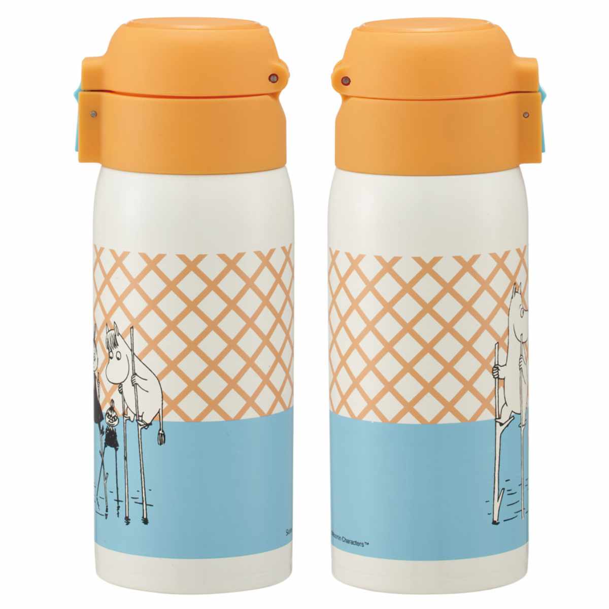 スケーター 水筒 350ml ワンタッチ ステンレス 子供 キッズ 直飲み
