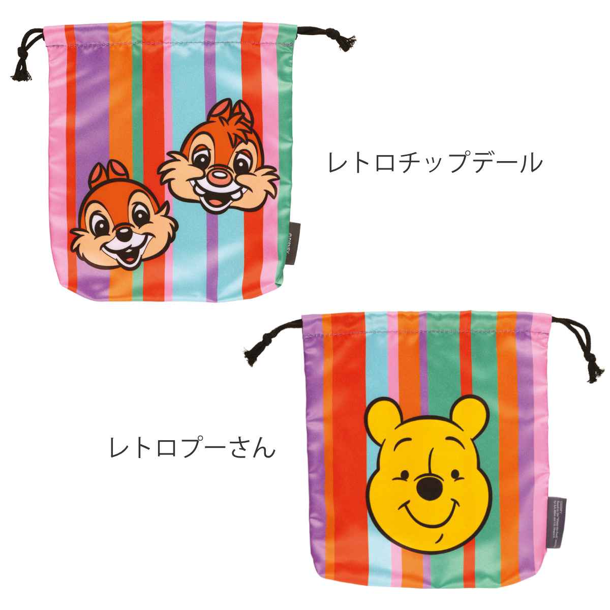 Disney（ディズニー） ポーチ 巾着 キャラクター （ ミッキー ミニー