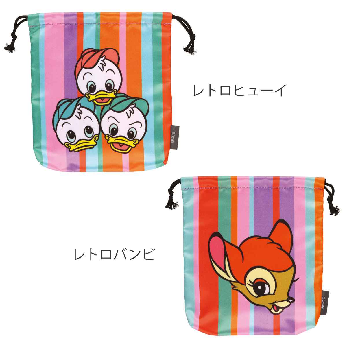 Disney（ディズニー） ポーチ 巾着 キャラクター （ ミッキー ミニー