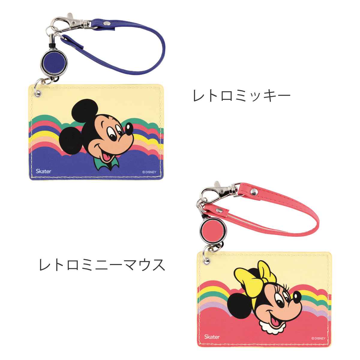 Disney（ディズニー） 定期入れ リール パスケース キャラクター