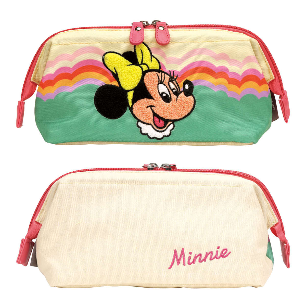 スケーター ポーチ がま口ポーチ キャラクター （ ミッキー ミニー