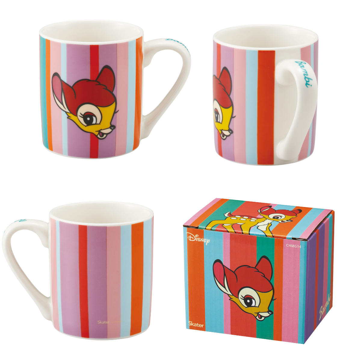 スケーター マグカップ 240ml 陶器マグカップ キャラクター