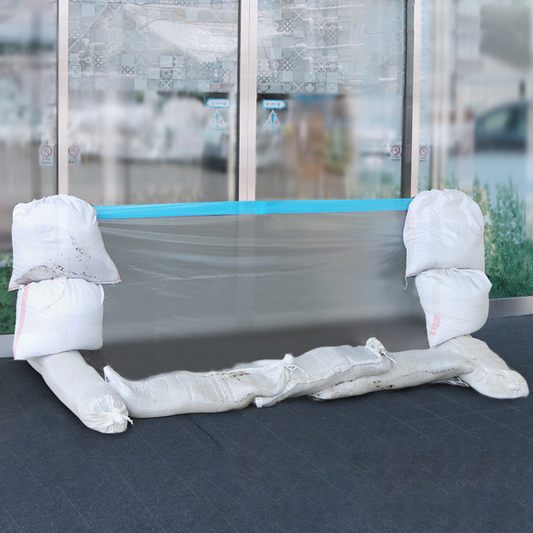 止水シートセット 土のう 防災 水害 津波 会社 避難所 （ 止水 シート