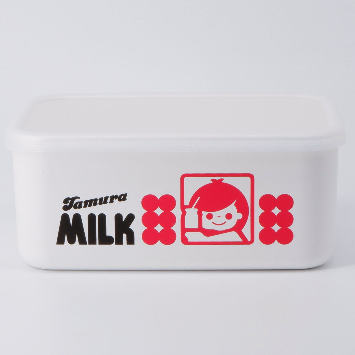 弁当箱 田村牛乳 コンテナランチボックス M 500ml （ お弁当箱 ランチ