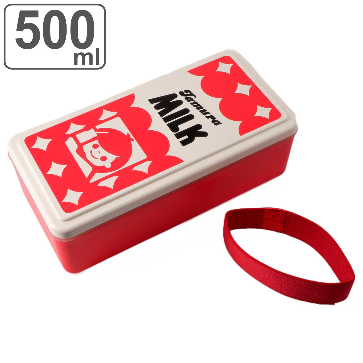 弁当箱 田村牛乳 GEL-COOL スクエア L 500ml （ お弁当箱 ランチ