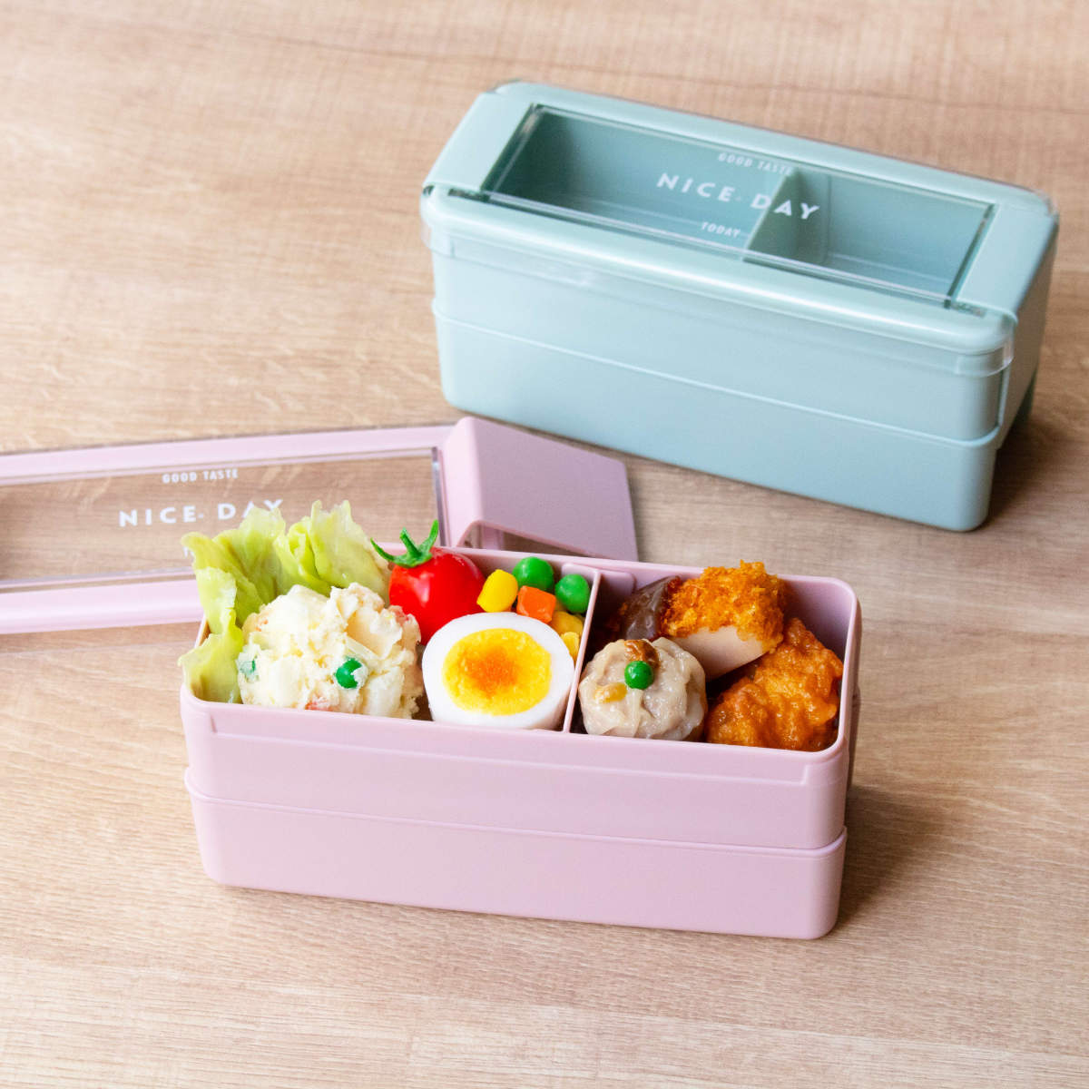 お弁当箱 イージーケアランチボックス2段 680ml （ 弁当箱 ランチ
