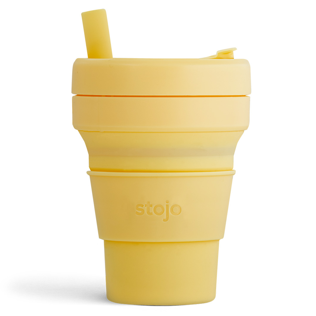 タンブラー stojo JR.CUP 250ml 食洗機 電子レンジ 対応 ストロー付き （ ストージョ シリコン カップ 折りたたみ マイカップ コーヒー ふた付き 持ち運び ）｜livingut｜03