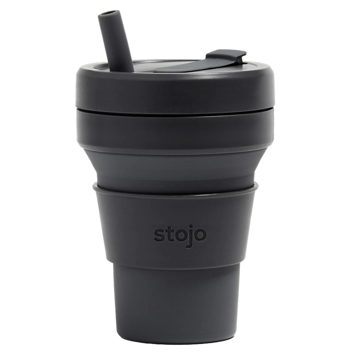 【正規通販】 タンブラー stojo BIGGIE ストロー付き 蓋付き 持ち運び 470ml ミュージシャン
