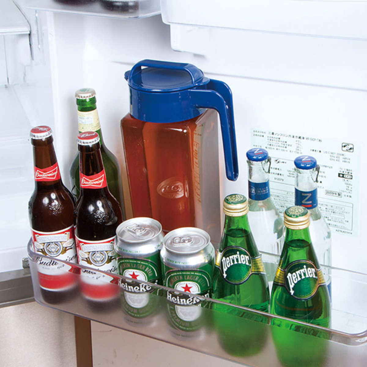 ピッチャー 2.1L スヌーピー K-1298 横置き 縦置き 耐熱 日本製 （ 冷水筒 水差し 麦茶ポット 冷水ポット キャラクター ） | ブランド登録なし | 01