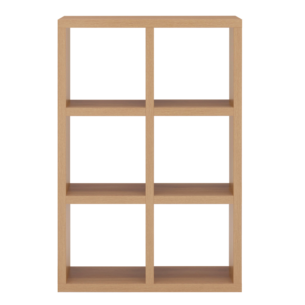 フナモコ（FUNAMOCO） 本棚 幅77.7cm 完成品 ブックシェルフ 6マス