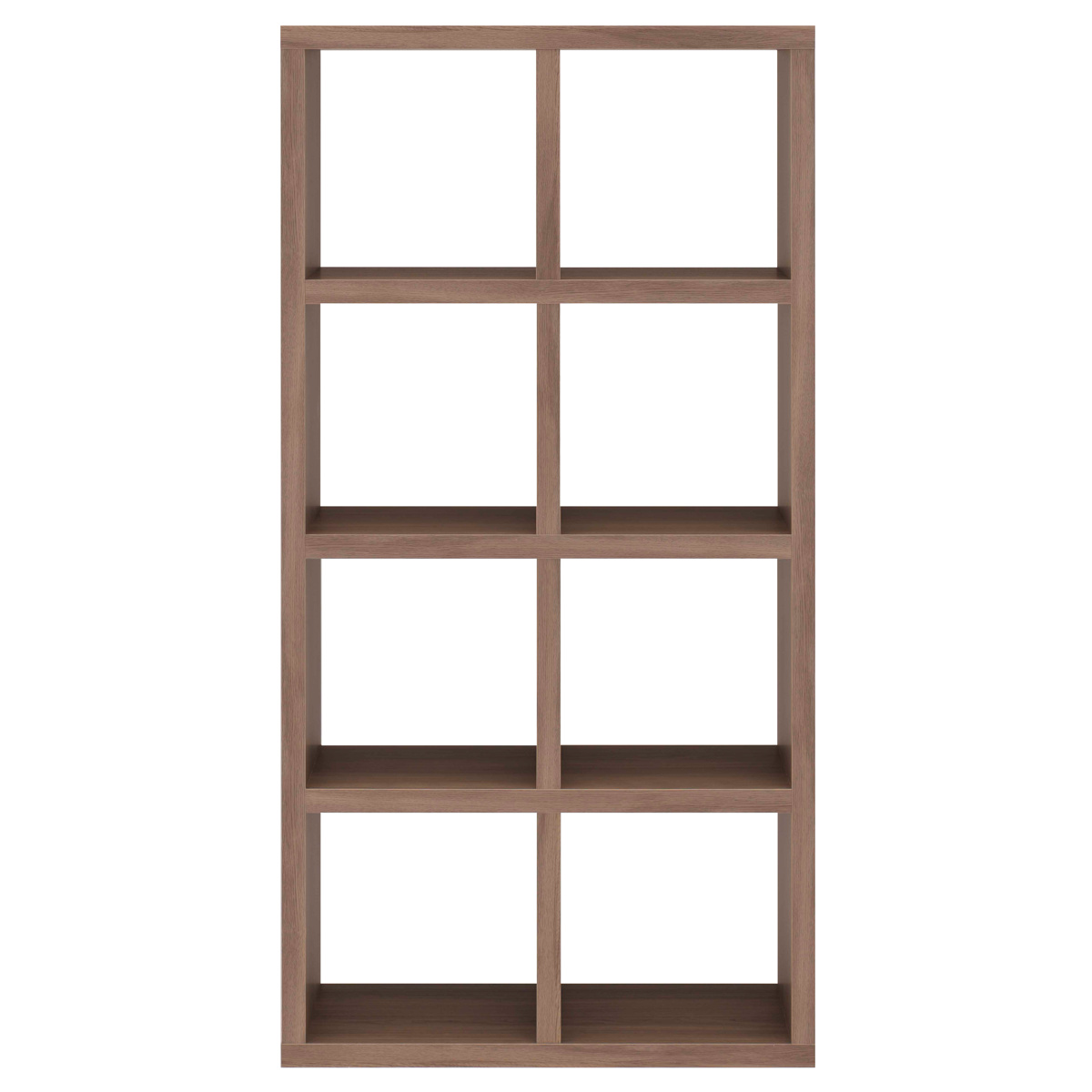 フナモコ（FUNAMOCO） 本棚 幅77.7cm 日本製 ブックシェルフ 8マス