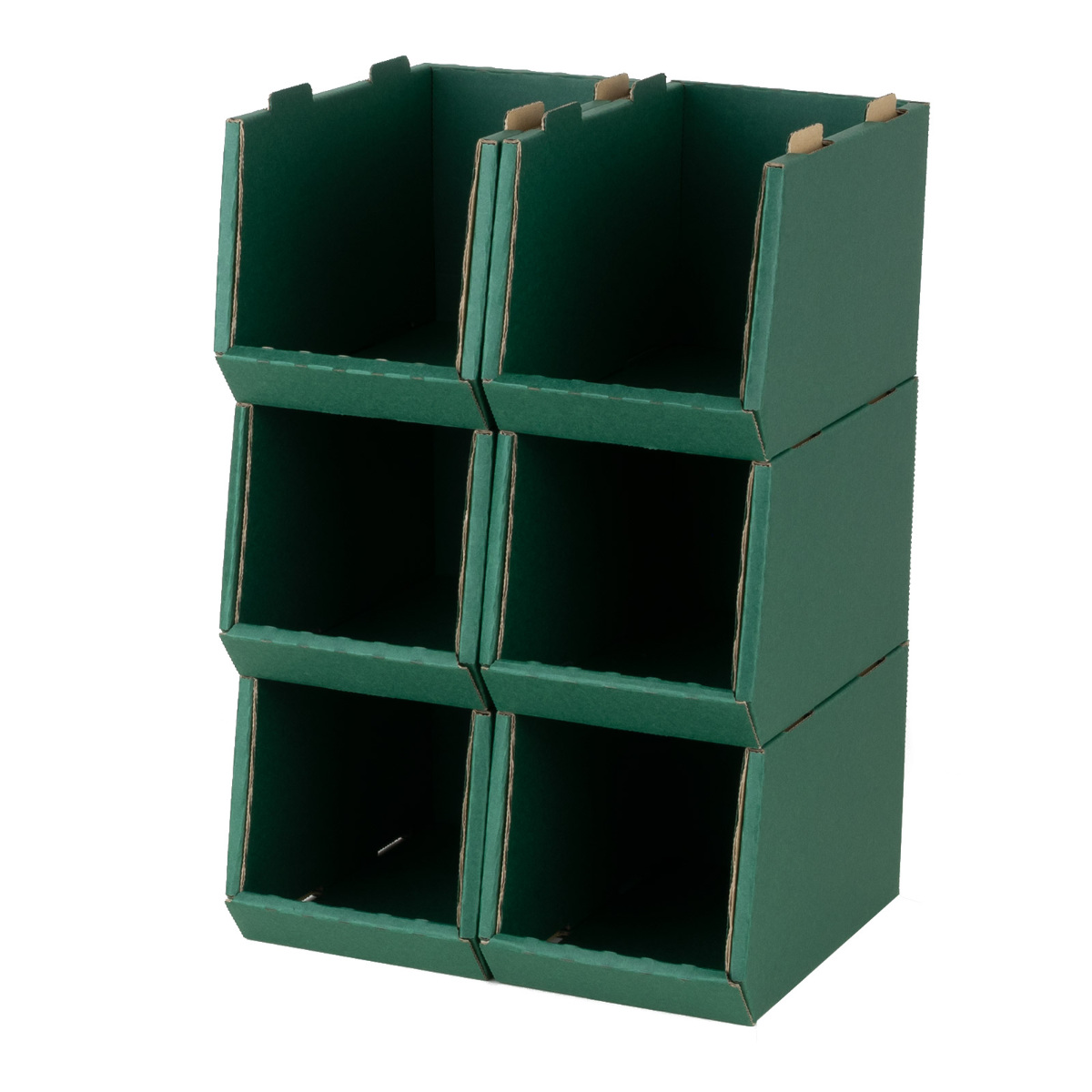 収納ボックス 卓上 スタッキングコンテナ SS 6個セット 収納ケース