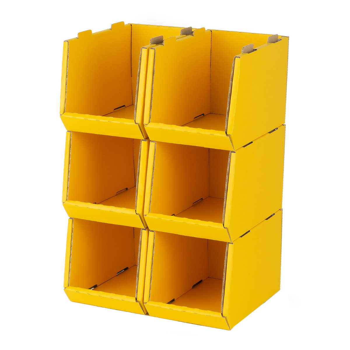 収納ボックス 卓上 スタッキングコンテナ SS 6個セット 収納ケース