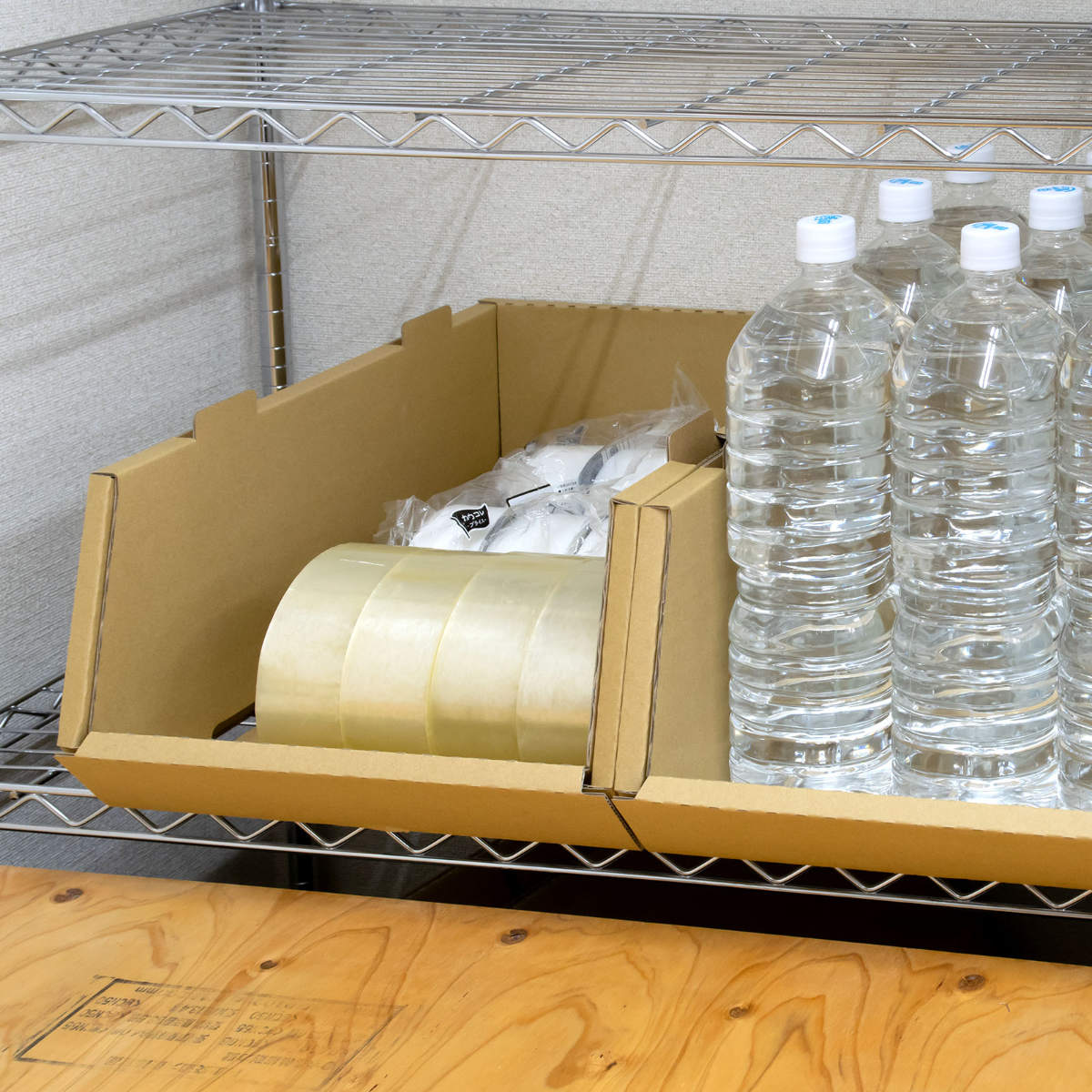 収納ボックス スタッキングコンテナ M 6個セット 収納ケース コンテナ