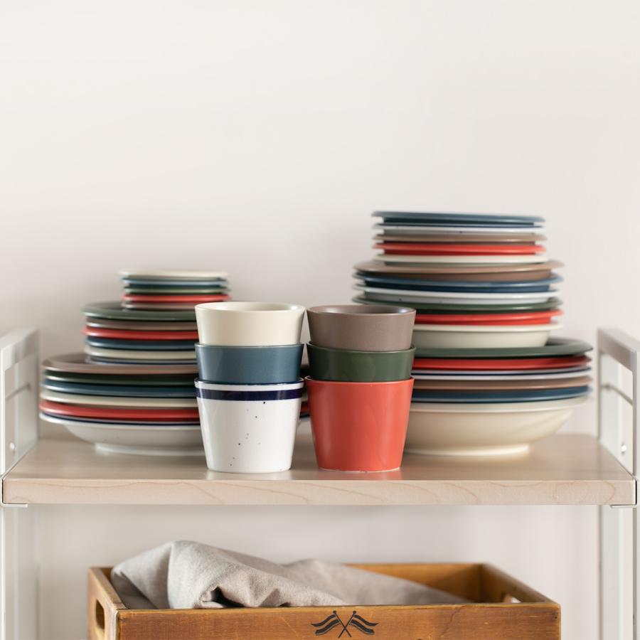 プレート 9cm S AirStack エアスタック 磁器 美濃焼 （ 食洗機対応