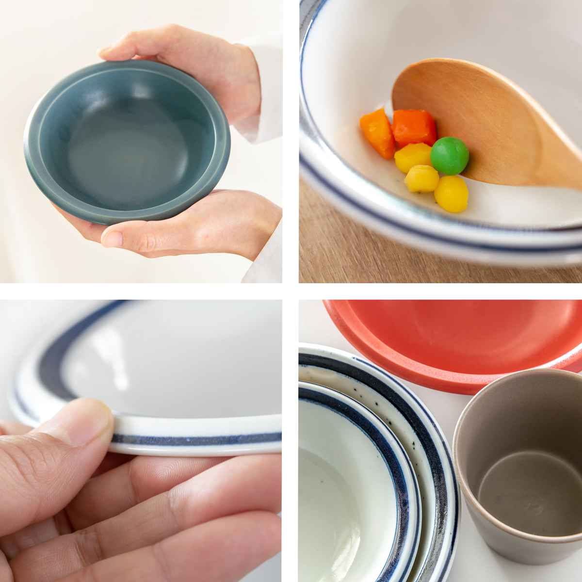 ボウル 14.5cm AirStack エアスタック 磁器 美濃焼 （ 食洗機対応 電子