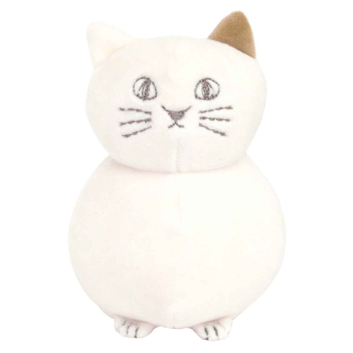 クッション にゃふにゃふ 手のひらサイズ おすわり ネコ （ ぬいぐるみ