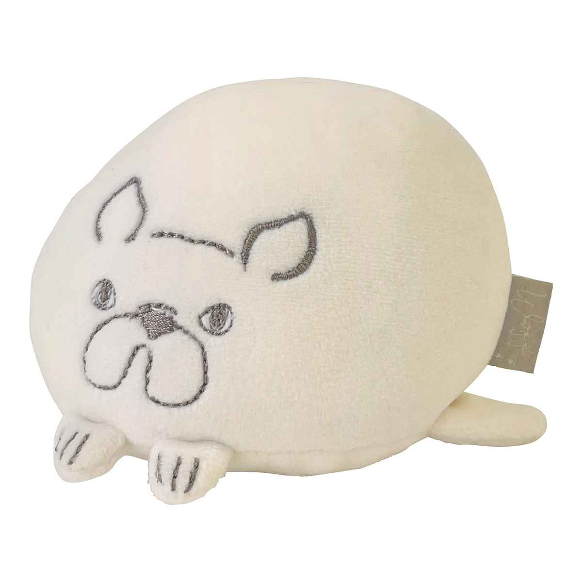 クッション わふわふ 手のひらサイズ 丸 イヌ （ ぬいぐるみ にぎにぎ