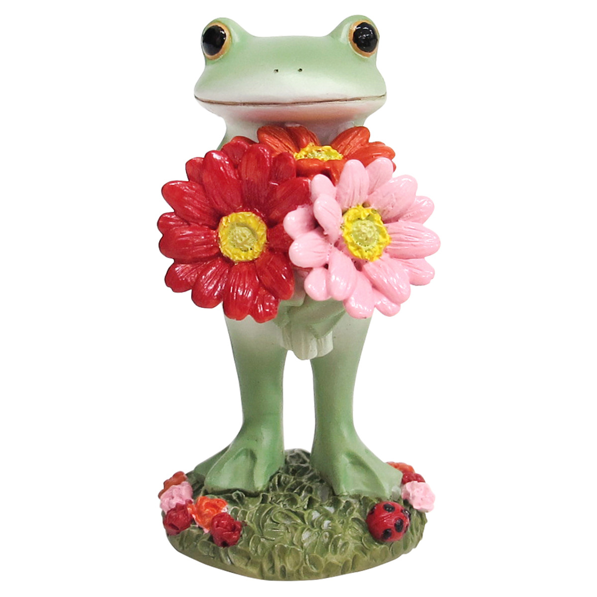 コポー 藤の花とカップル カエル 置物 （ Copeau 置き物 コポタロウ