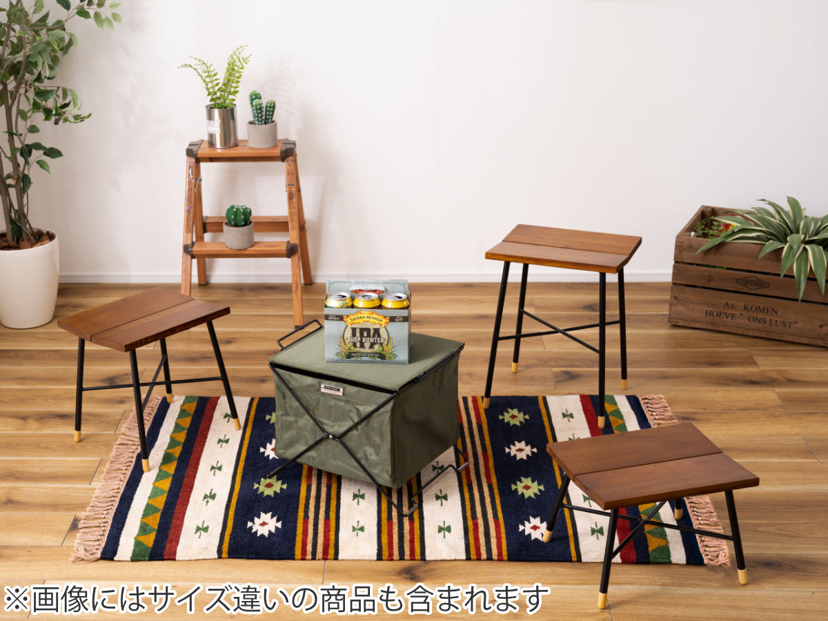 東谷 スツール 座面高25cm 木製 北欧 （ 椅子 いす イス チェア 四角