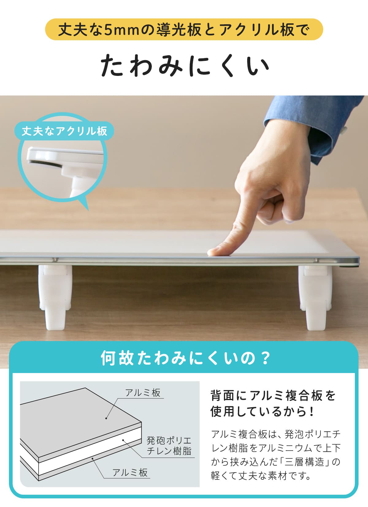 Trytec トレース台 A2 薄型LED トレビュアー A2-450 （ TREVIEWER 日本