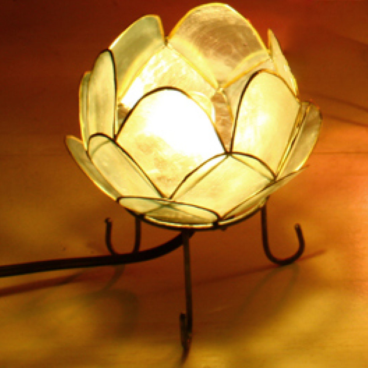 照明 カピスロータスランプ Sサイズ 直径12cm （ ランプ 間接照明