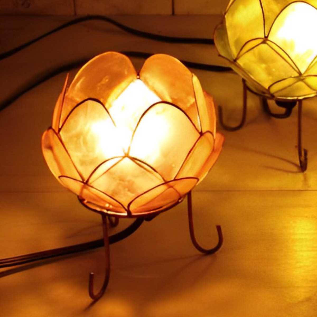 照明 カピスロータスランプ Sサイズ 直径12cm （ ランプ 間接照明