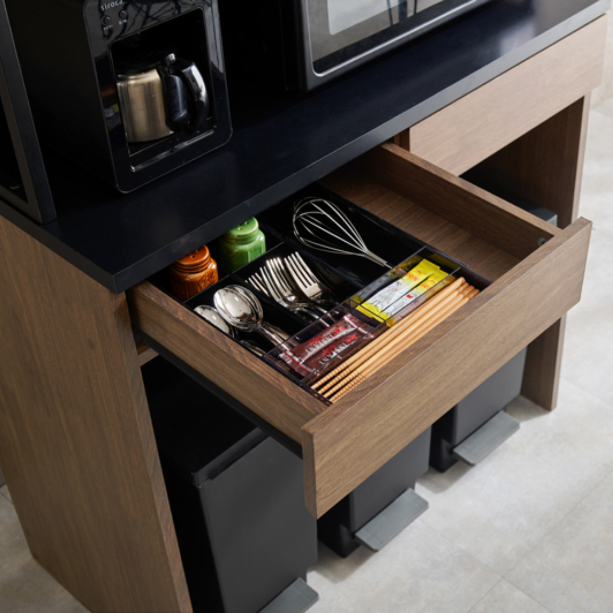 HAGiHARA（萩原） レンジラック 幅87cm ハイタイプ ヴィンテージ調