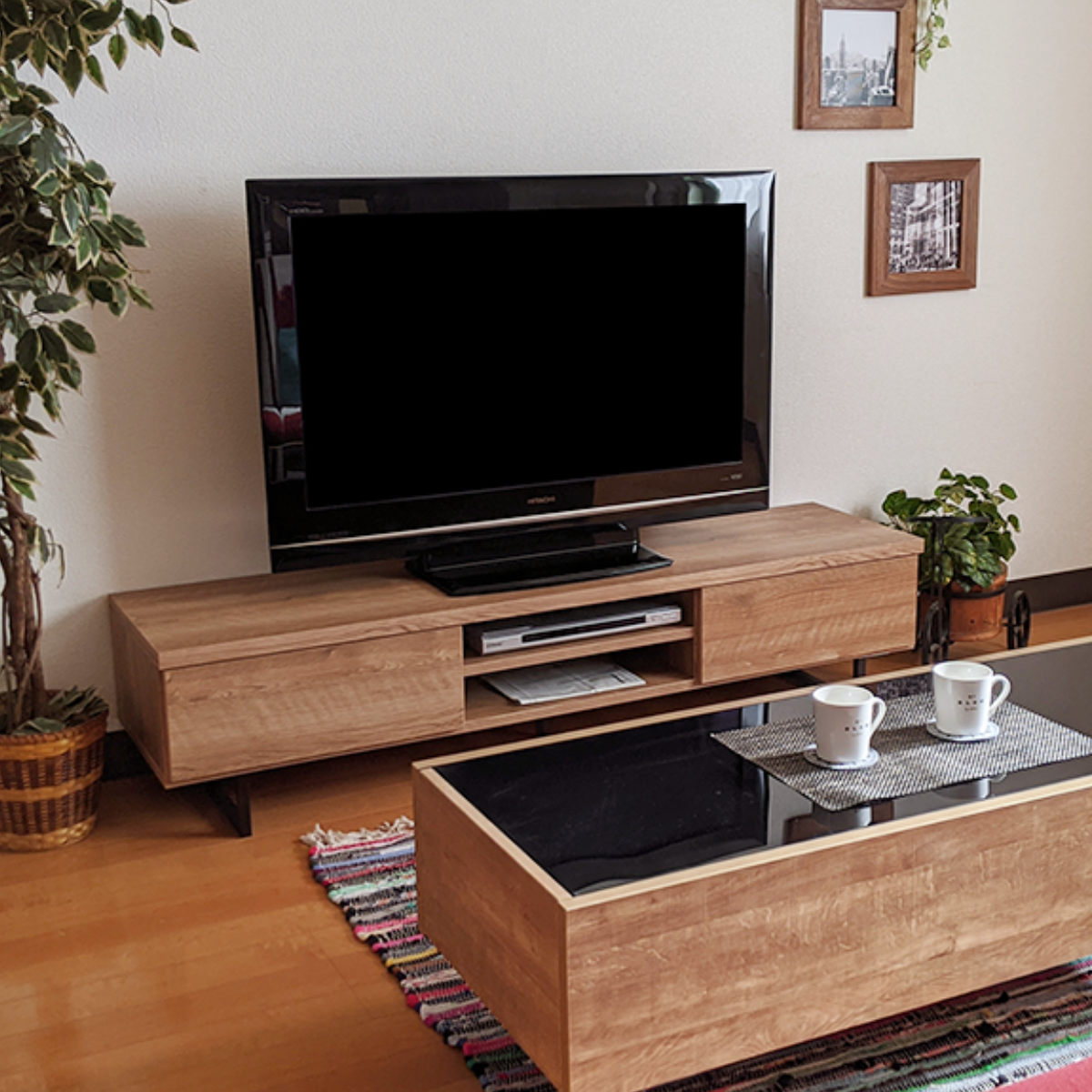 アルファタカバ テレビ台 ローボード 北欧風 シンプルデザイン 幅160cm