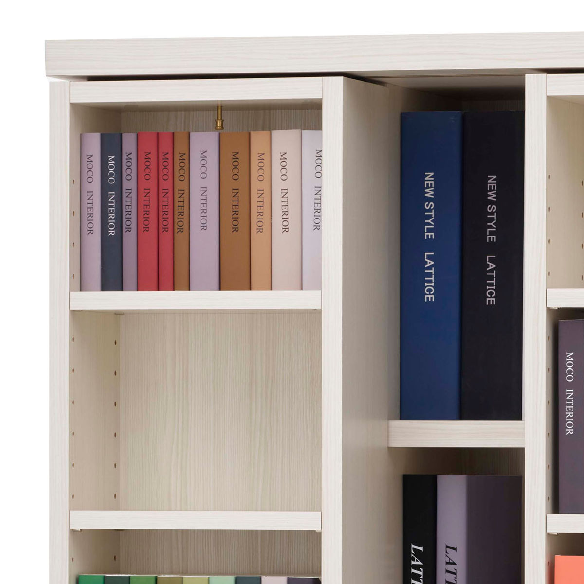 フナモコ（FUNAMOCO） スライド書棚 ハイタイプ A4 小型本収納 日本製