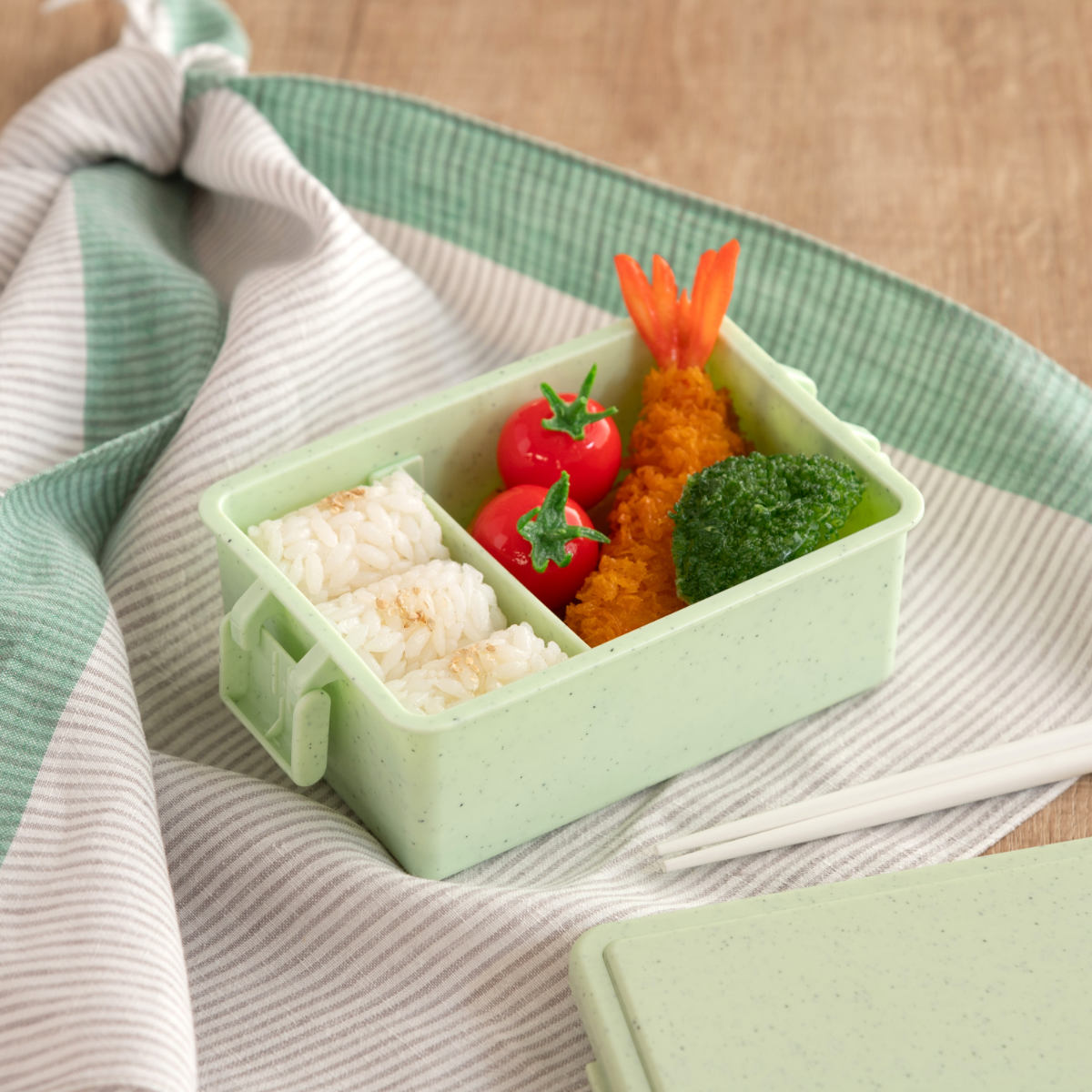 三好製作所 お弁当箱 GEL-COOL square M ジェラート 1段 400ml （ 弁当