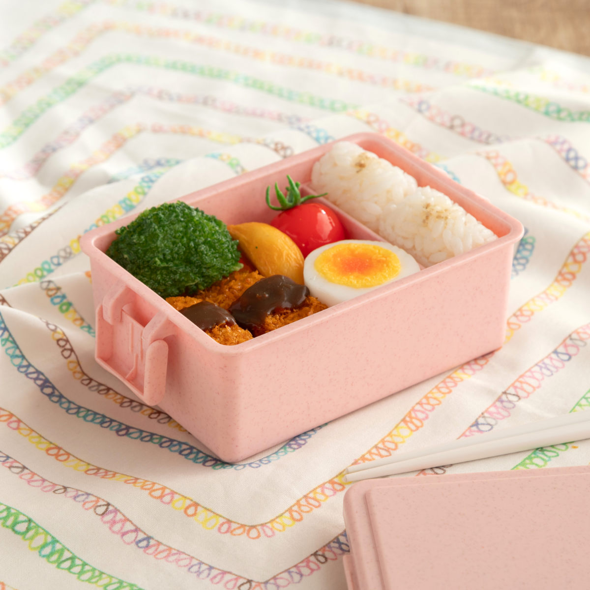 三好製作所 お弁当箱 GEL-COOL square M ジェラート 1段 400ml （ 弁当