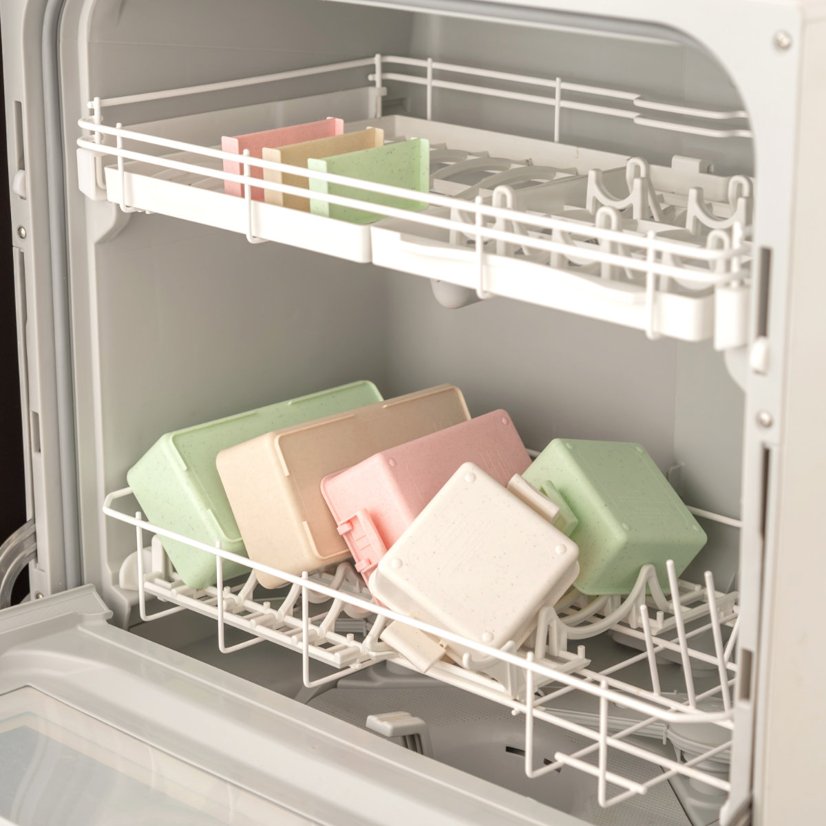 三好製作所 お弁当箱 GEL-COOL square L ジェラート 1段 500ml （ 弁当
