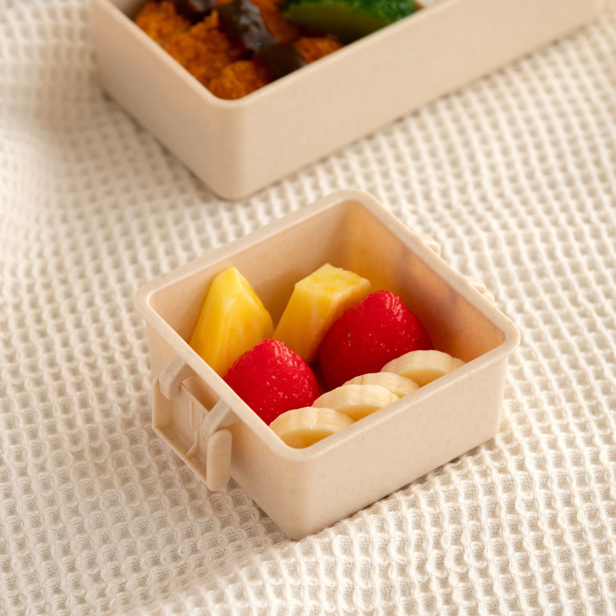 三好製作所 お弁当箱 GEL-COOL square S ジェラート 1段 220ml （ 弁当