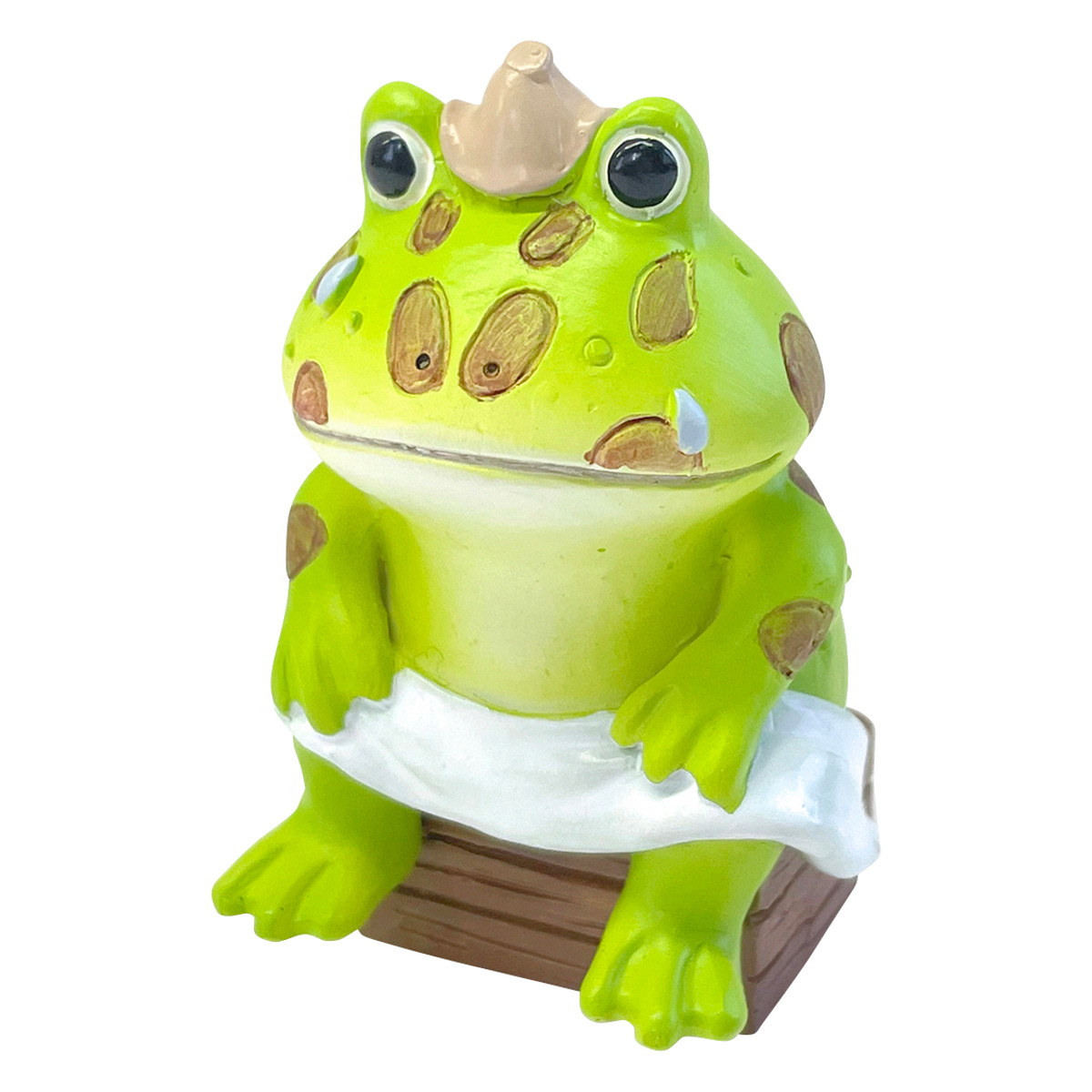 コポー 水風呂カップル カエル 置物 （ Copeau 置き物 コポタロウ