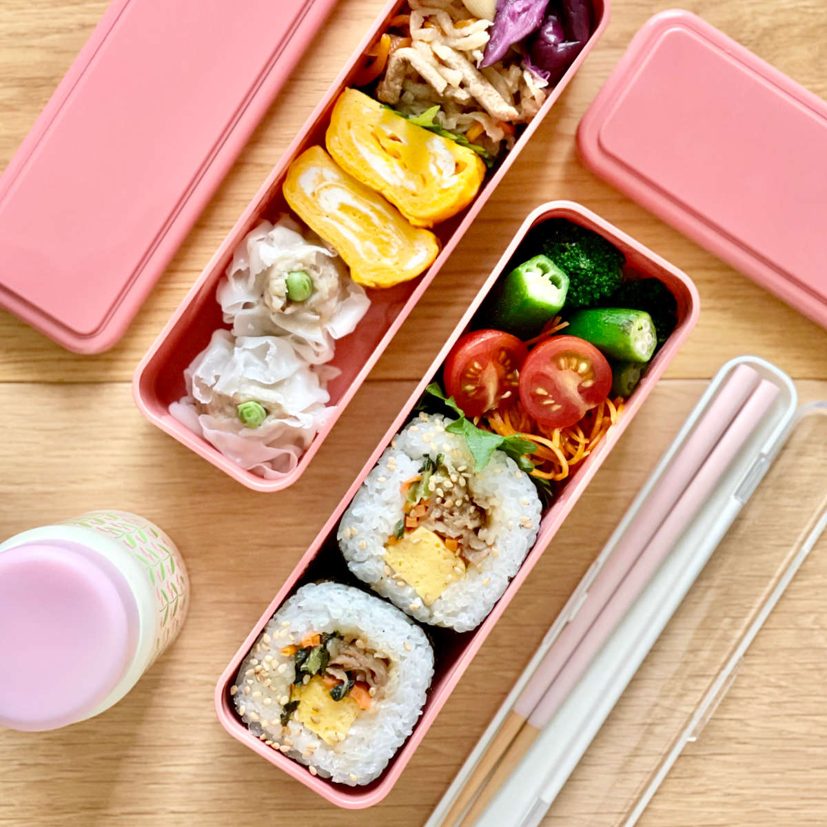 三好製作所 お弁当箱 GEL-COOL slim SL 2段 700ml （ 弁当箱 ランチ