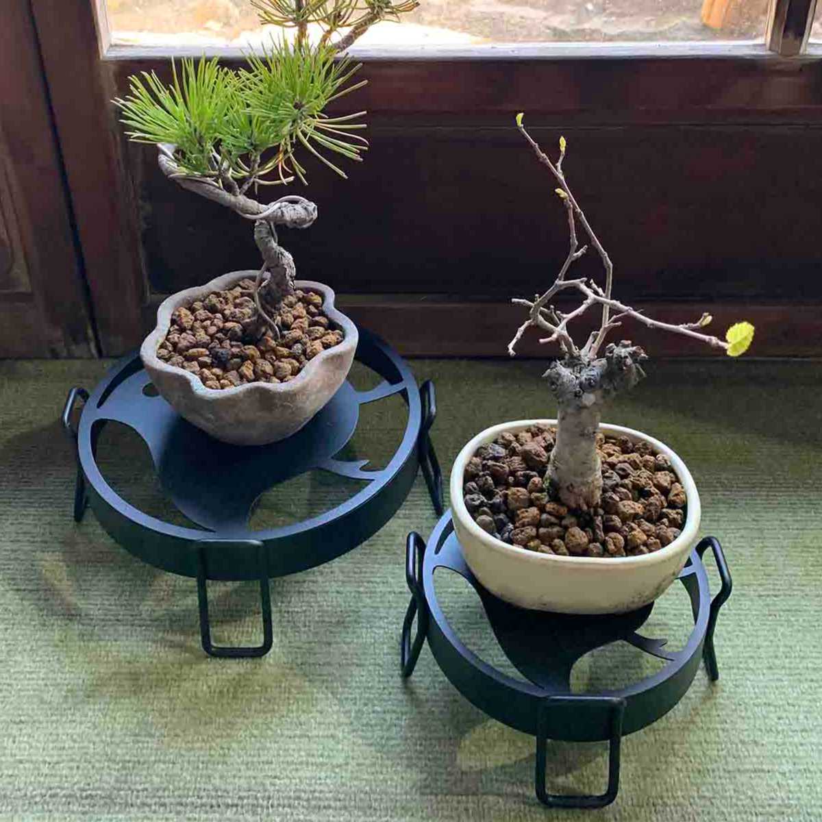 花置き台 飾り 盆栽 園芸 丸福 縁起物 置物 花置き台 飾り 盆栽 園芸 丸福 縁起物