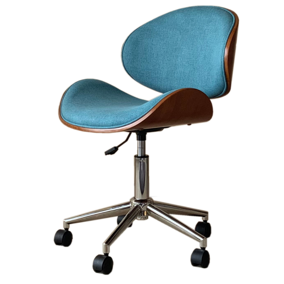 オフィスチェア 座面高43〜54.5cm 高さ調節 背もたれ （ デスクチェア