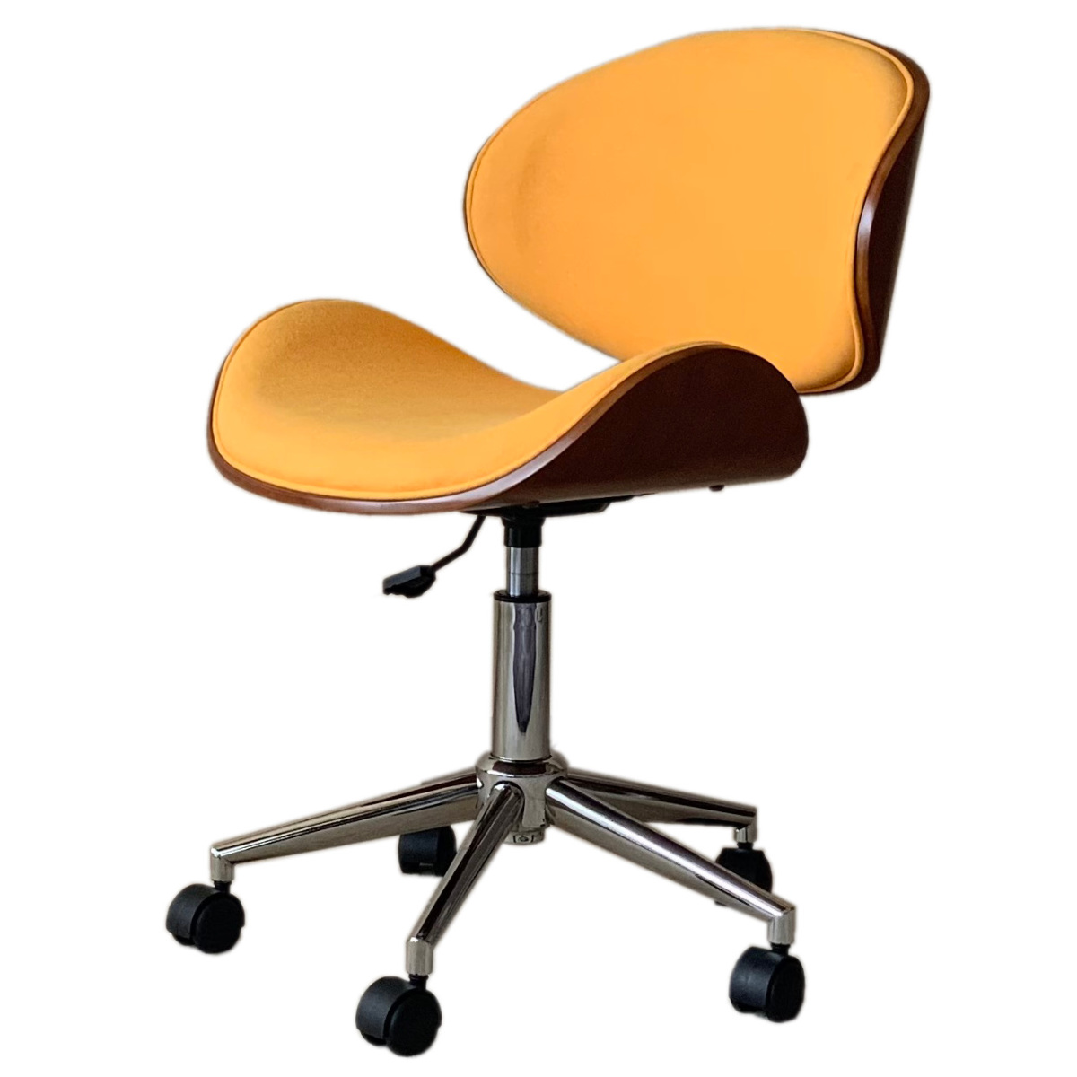 オフィスチェア 座面高43〜54.5cm 高さ調節 背もたれ （ デスクチェア