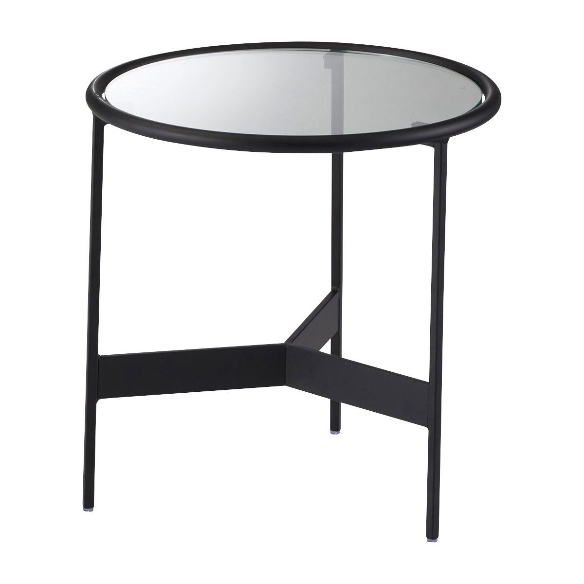 美品 ガラステーブル 円型 オケージョナルテーブル A3 美品 ガラス