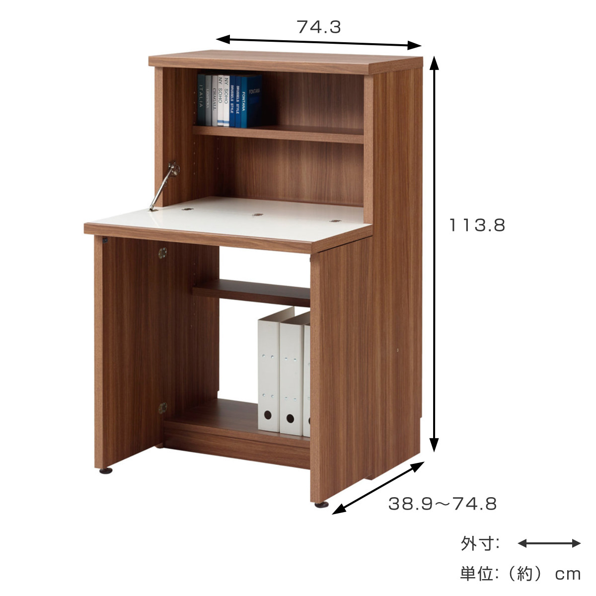 価格変更しました！￥29,800→￥17,800　フナモコ　ライティングデスク フナモコ（FUNAMOCO） ライティングデスク 組合せ家具 リビング