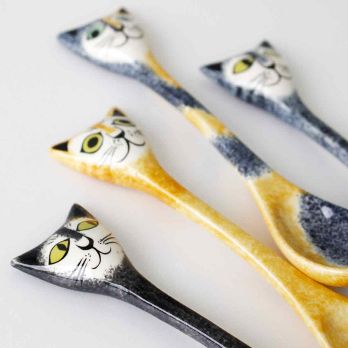 スプーン Hannah Turner 4本 セット Cat Spoons Set Of 4 （ ハンナ