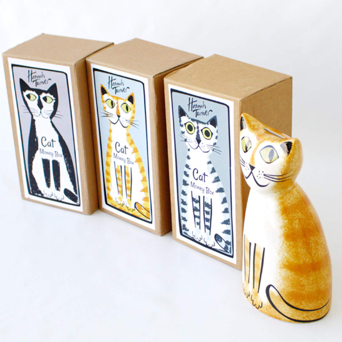 Hannah Turner 貯金箱 Money box Cat ネコ （ ハンナターナー