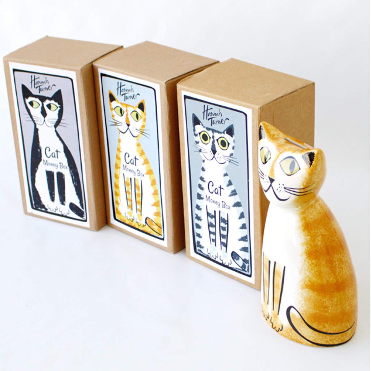 Hannah Turner（ハンナターナー） 貯金箱 Hannah Turner Money box Cat