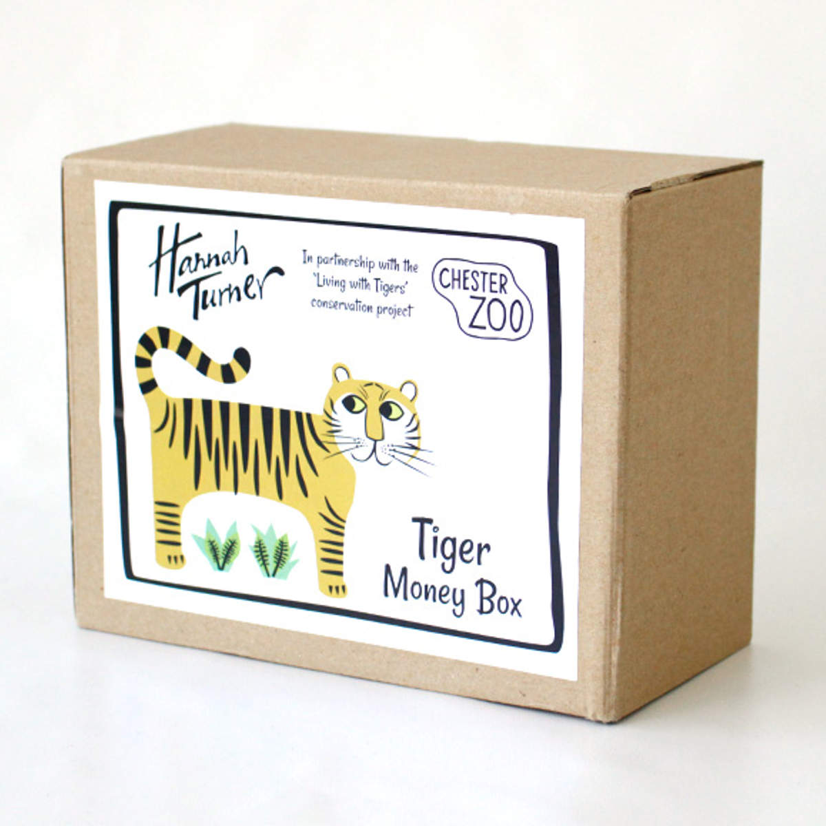 Hannah Turner ハンナターナー◆タイガー 虎 貯金箱◆陶器◆置物 貯金箱 トラ（Money box Tiger）