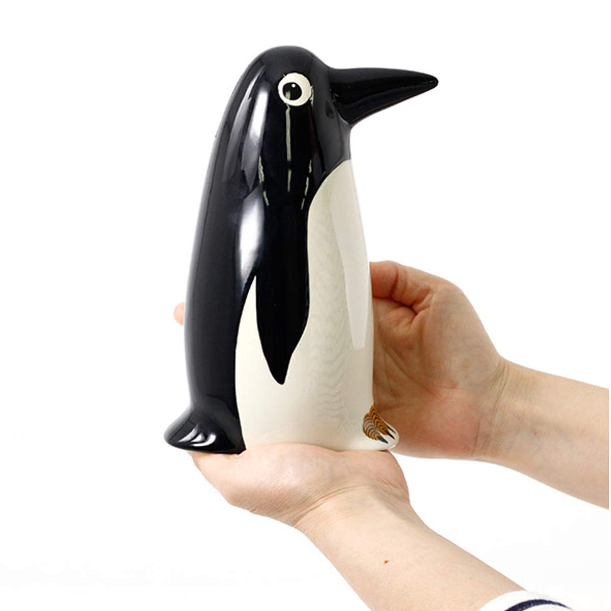 貯金箱 Hannah Turner Money box Penguin ペンギン （ ハンナターナー マネーボックス コイン マネーバンク 500円玉  貯まる コイン入れ 500円玉貯金 陶器 ） : 423997 : リビングート ヤフー店 - 通販 - Yahoo!ショッピング