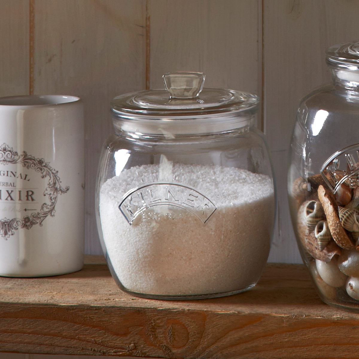 KILNER（キルナー） 保存瓶 KILNER 850ml Universal Push Top Storage