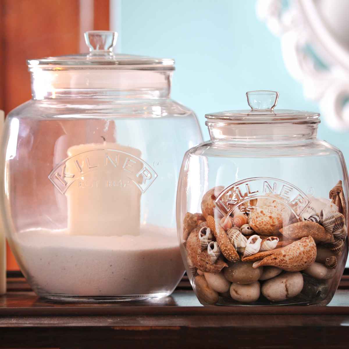 KILNER（キルナー） 保存瓶 KILNER 2L Universal Push Top Storage Jar